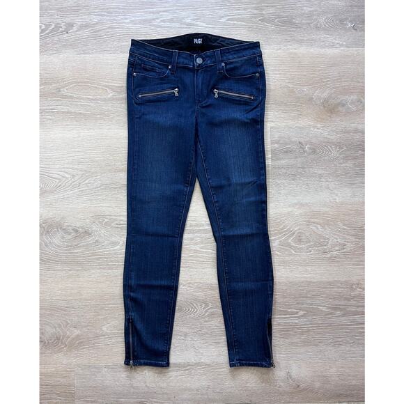 PAIGE Denim - Paige Jeans Jane Zip Crop - 27